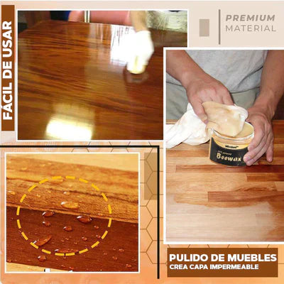 RESTAURADOR DE MADERA BEEWAX - PAGA 2 LLEVA 3 OFERTA LIMITADA