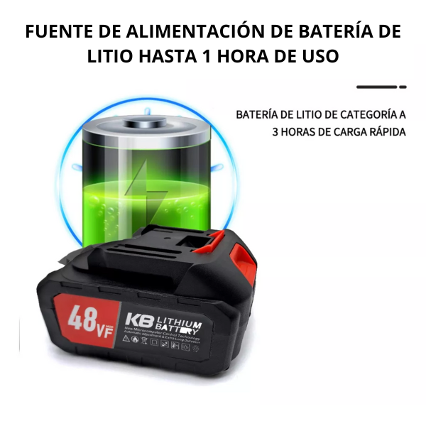 HydroJet Pro Hidro lavadora Portátil  - 1 Bateria Adicional de REGALO