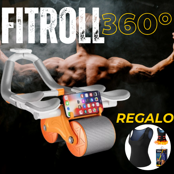 Rodillo Abdominal  FitRoll 360° - Faja reductora de Regalo