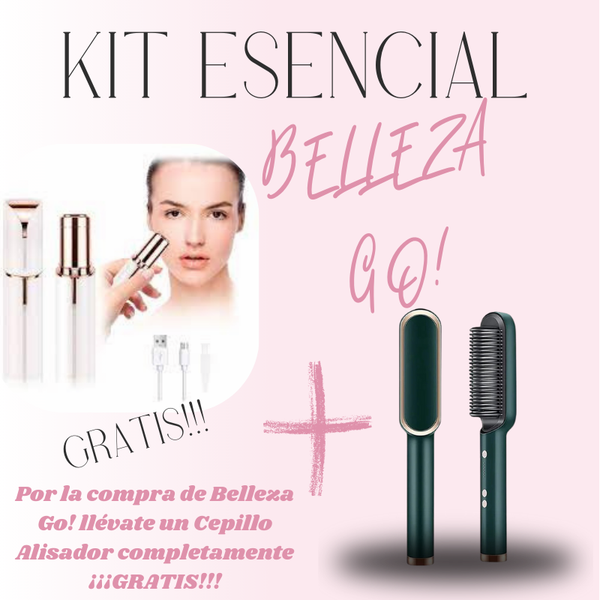 Depiladora facial Belleza Go! Recibe un Cepillo Alisador de REGALO!!!