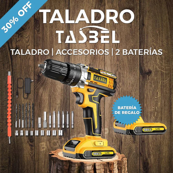 Taladro Inalámbrico TASBEL™ + 1 Batería adicional de REGLAO